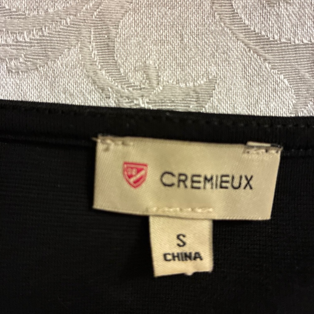Daniel Cremieux Dress in Black and White Stripes - Picture 2 of 5